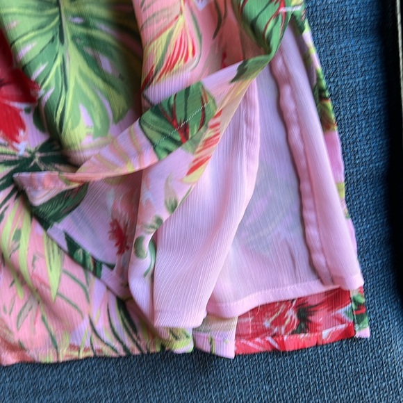 🌺 J. Jill Tropical, Flute-Sleeve Tunic / Dress 🌺 - Picture 9 of 16